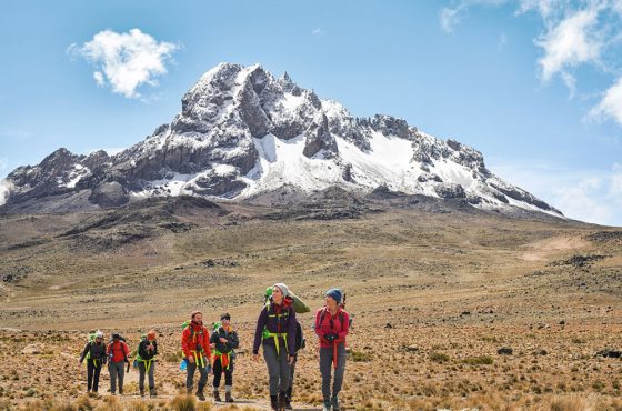6 Days Mt kenya Climbing: up Sirimon down Chogoria