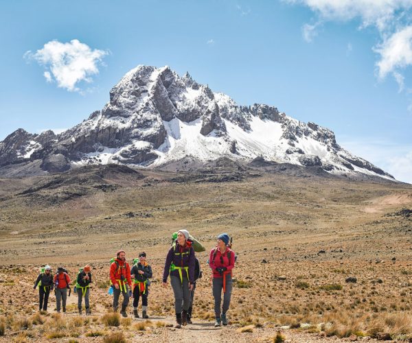 6 Days Mt kenya Climbing: up Sirimon down Chogoria