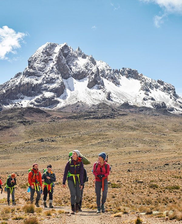 Mt Kenya landscape - 4 Days Mt Kenya Hiking: up Chogoria down Sirimon