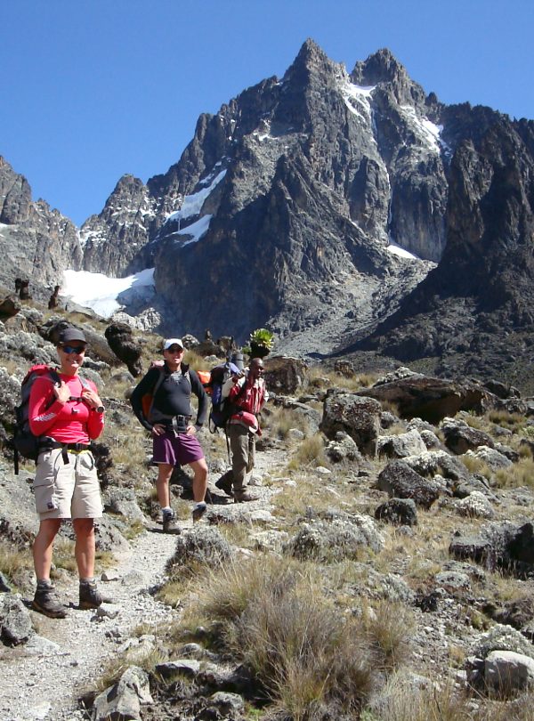 Mt Kenya peaks - 4 Days Mt Kenya climbing: up Naro Moru down Sirimon